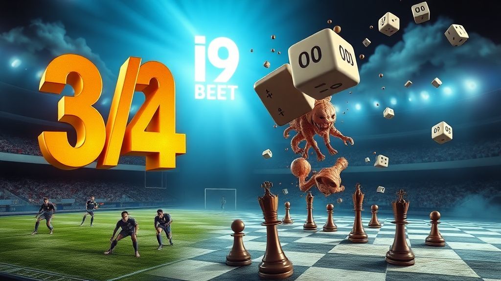 Chiến lược tối ưu khi đặt kèo chấp 3/4 tại nhà cái I9BET – Bí quyết nâng cao xác suất thắng